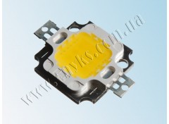 Сверхъяркий светодиод LED 10W Warm White 1000 Lm